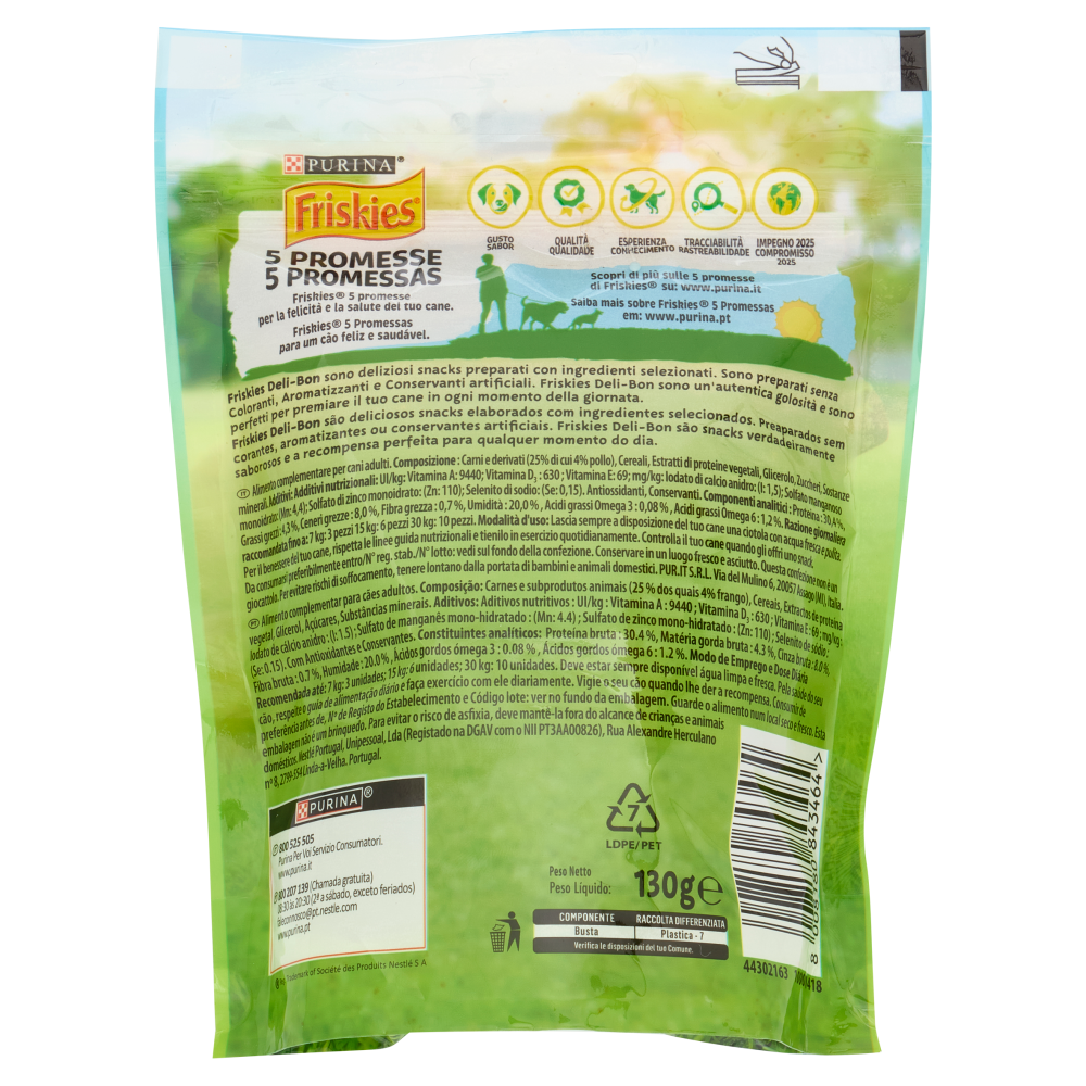 PURINA FRISKIES Deli Bon con Pollo 130 g