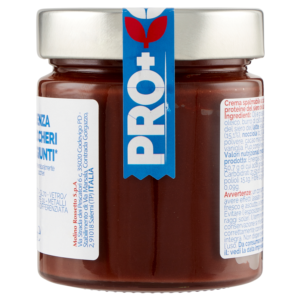 Molino Rossetto Pro+ Crema Proteica Nocciola 190 g