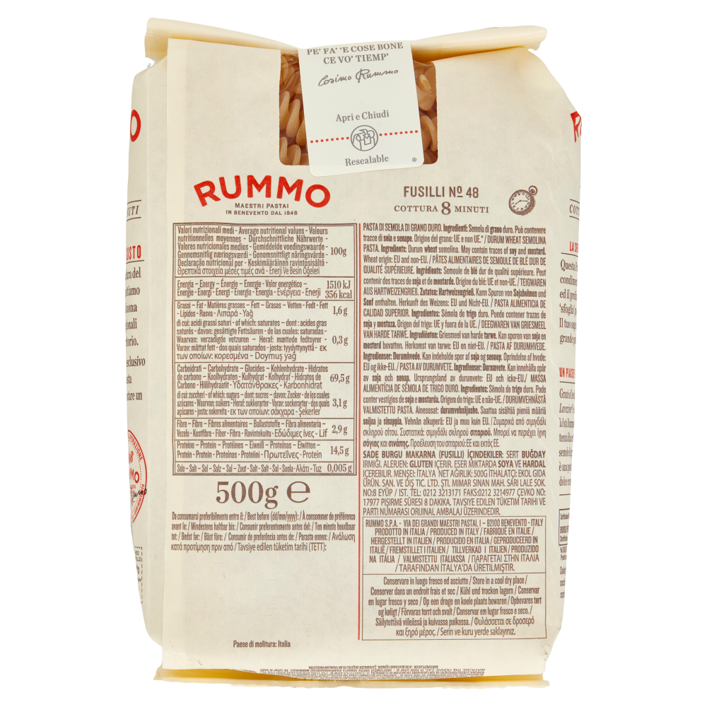 Rummo Fusilli N° 48 500 g