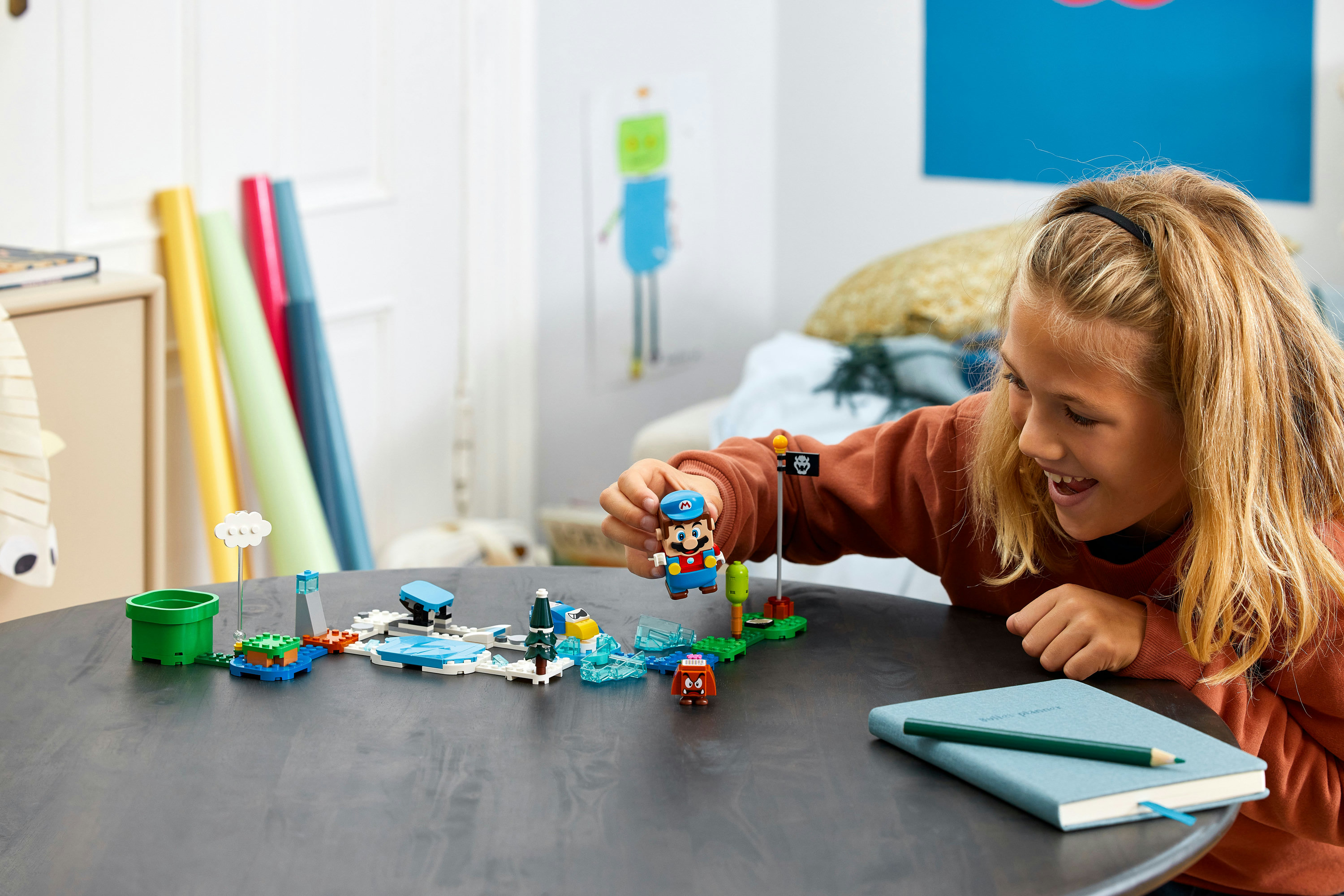 LEGO Super Mario Pack di espansione Costume di Mario ghiaccio e Mondo ghiacciato