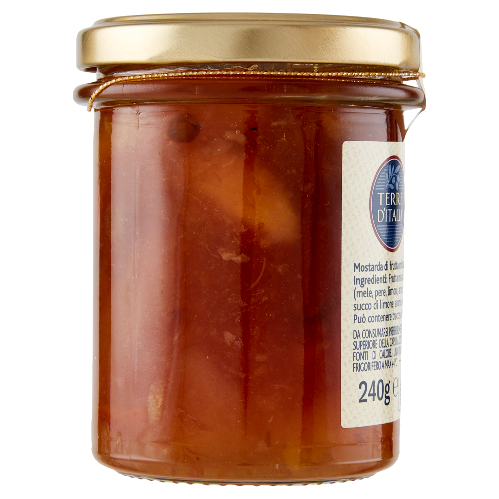 Terre d'Italia Mostarda di Cremona con frutta mista 240 g