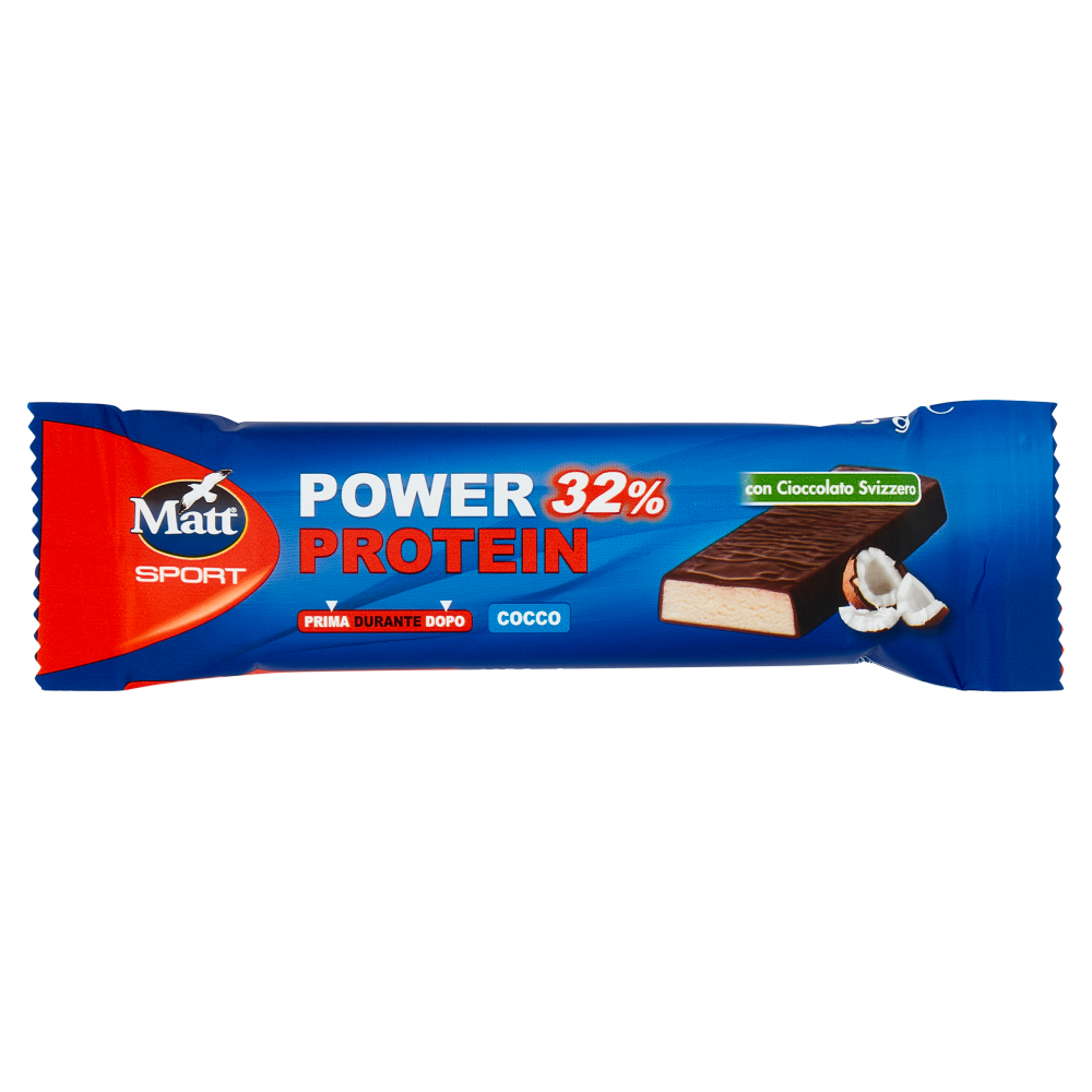 Matt Sport Power 32% Protein Cocco 35 g