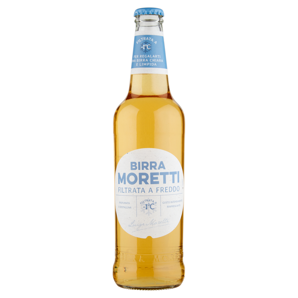 Birra Moretti Filtrata a Freddo 50 cl