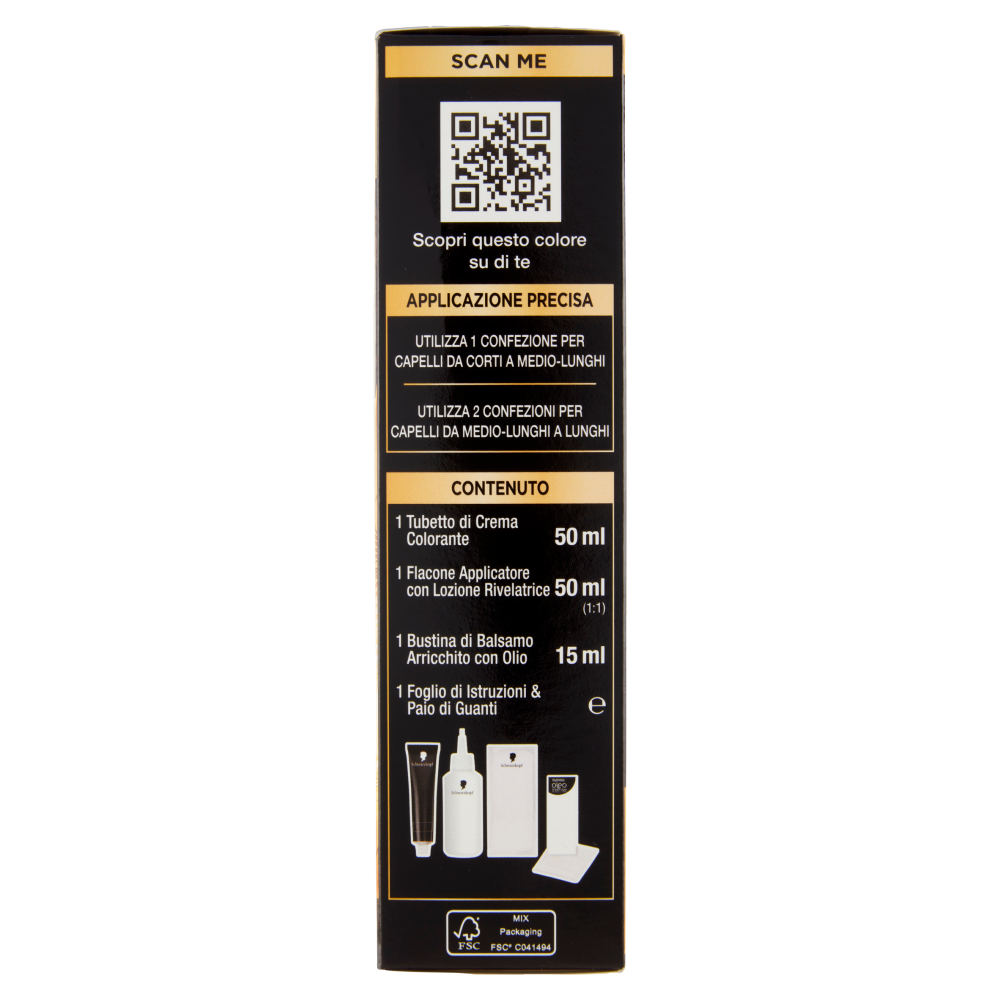 Palette oleo intense Castano Dorato 4-60