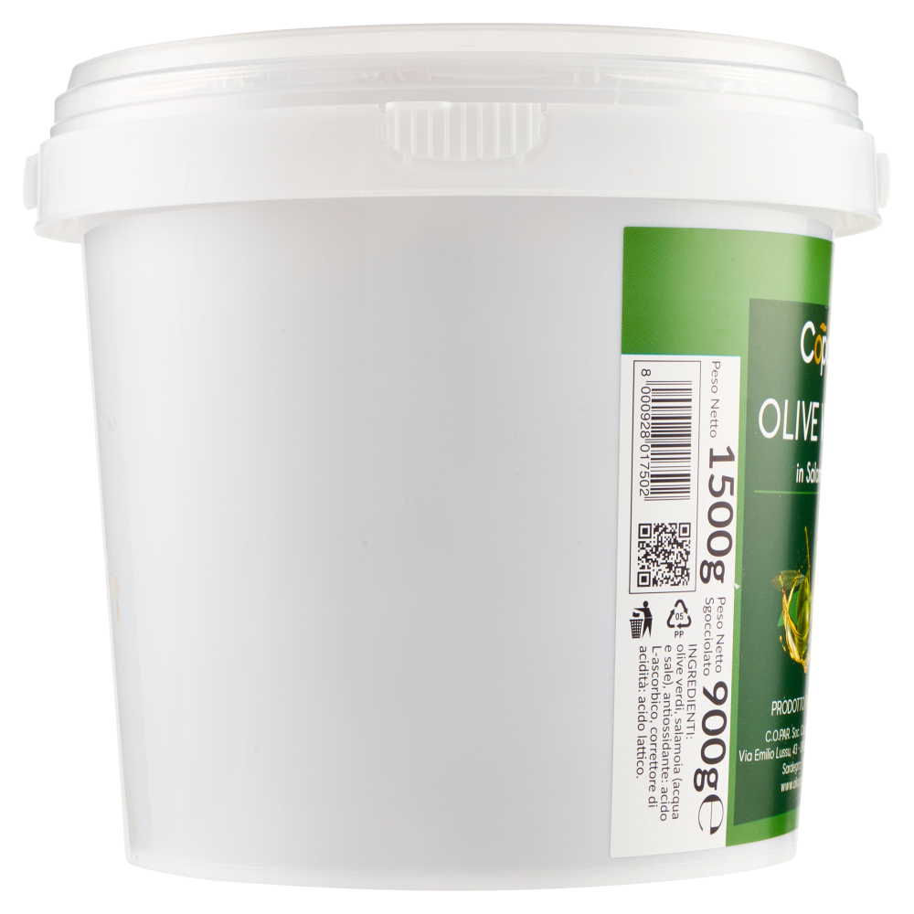 Copar Olive Verdi in Salamoia 1500 g