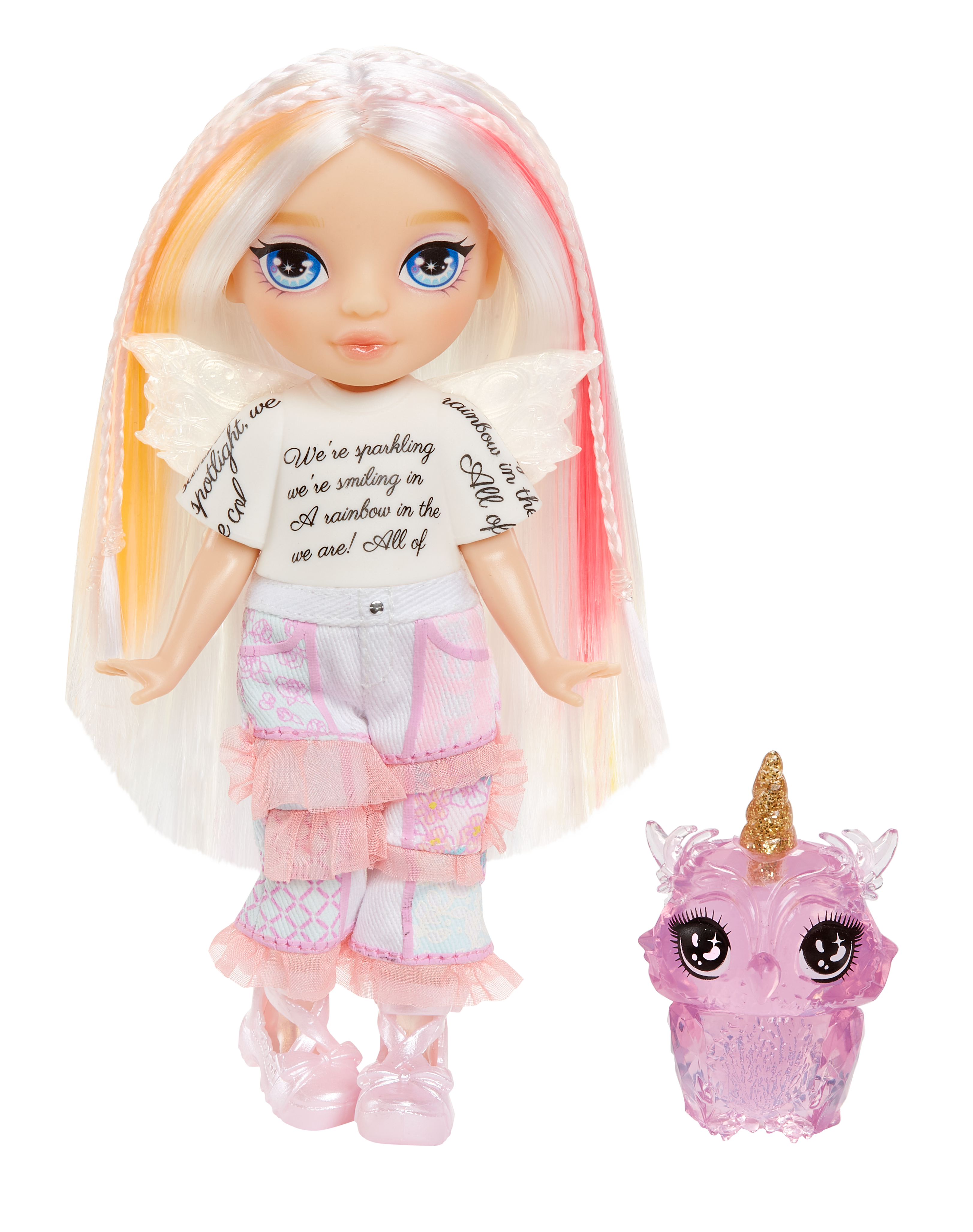Rainbow High Littles Rainbow Fantasy Fairies Doll- Opal (Rainbow)