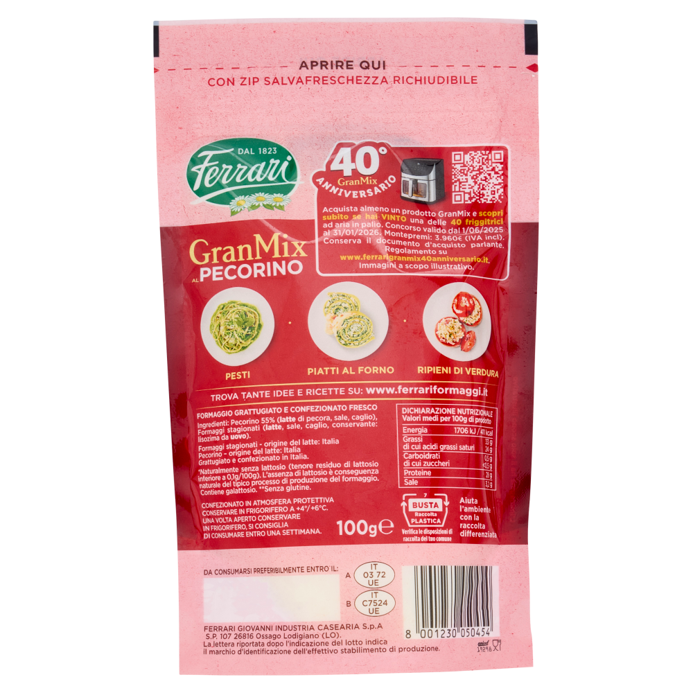 Ferrari GranMix al Pecorino 100 g