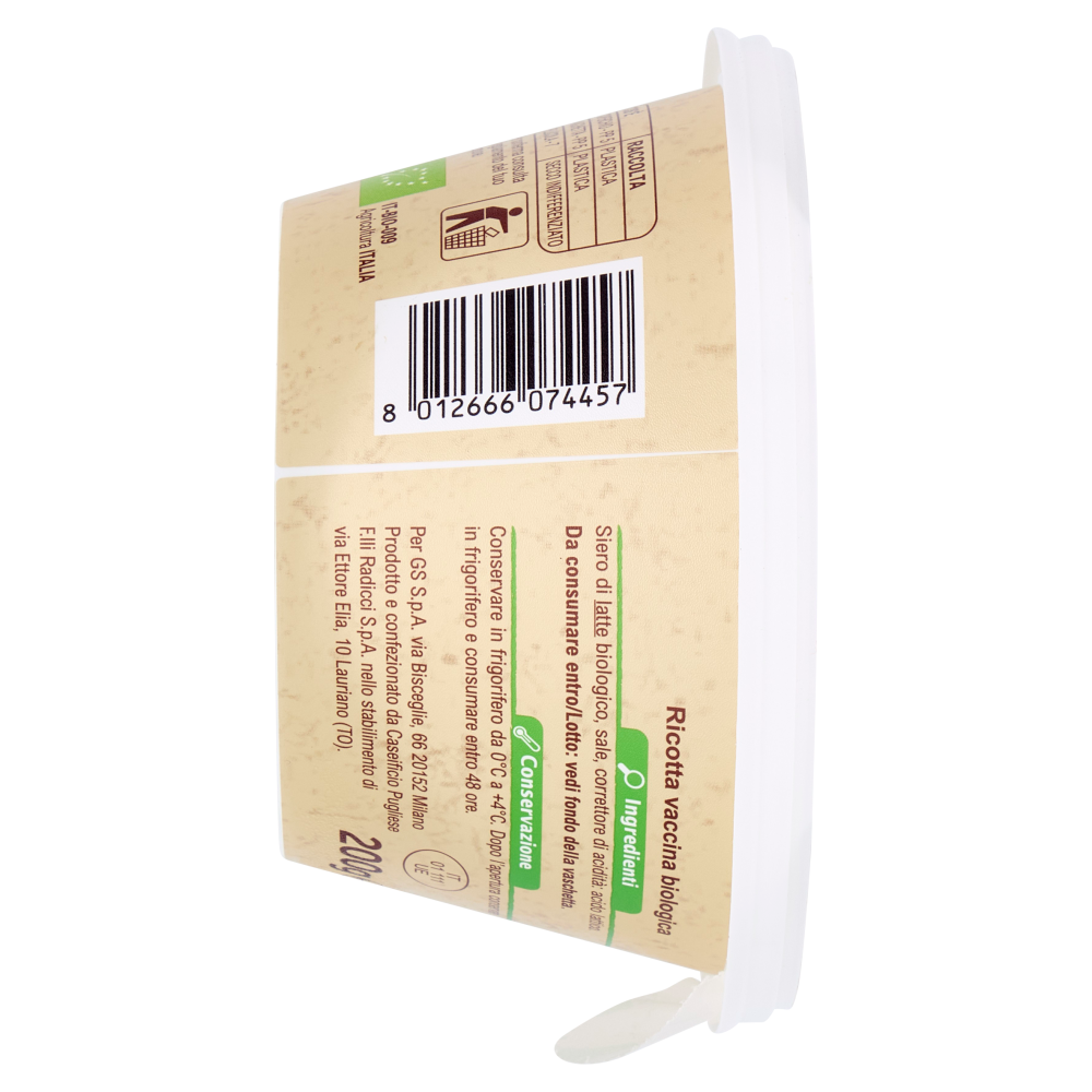 Carrefour Bio Ricotta 200 g