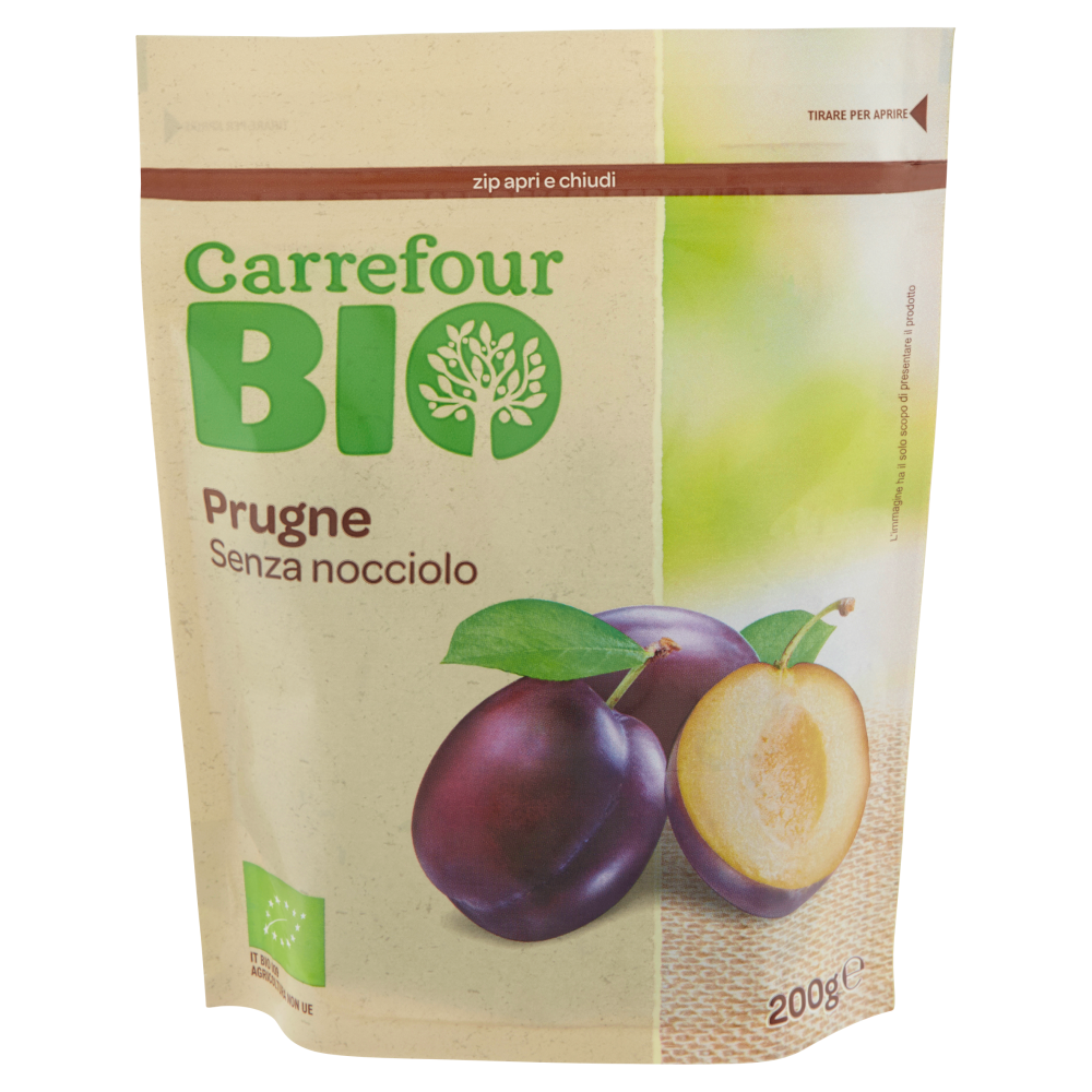 Carrefour Bio Prugne Senza nocciolo 200 g