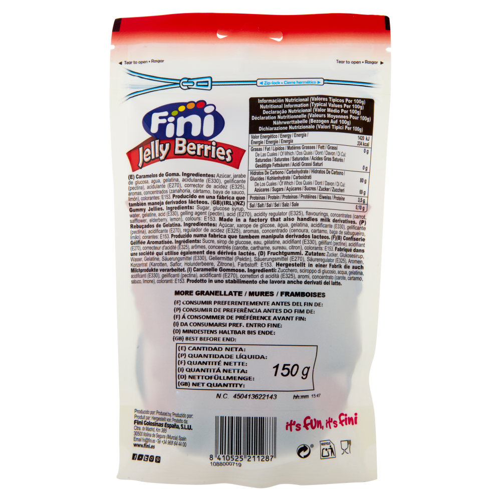 Fini Jelly Berries 150 g