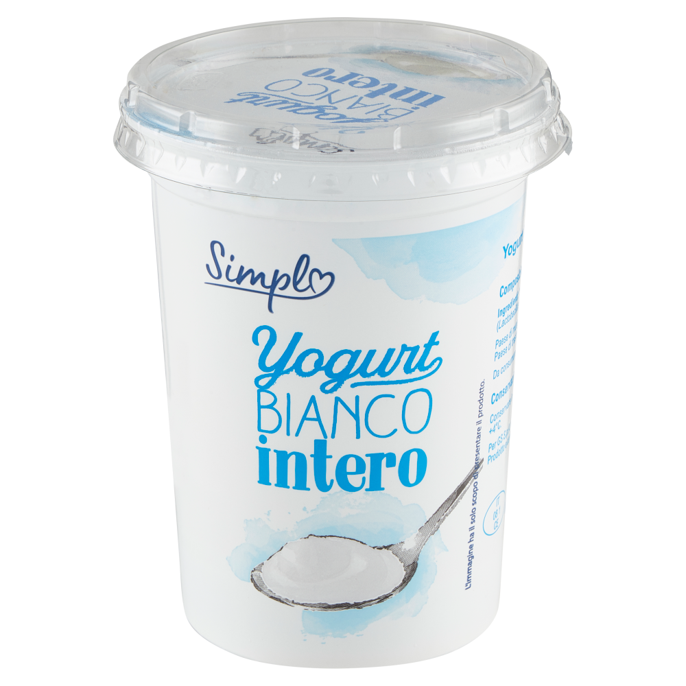Simpl yogurt Bianco intero 500 g