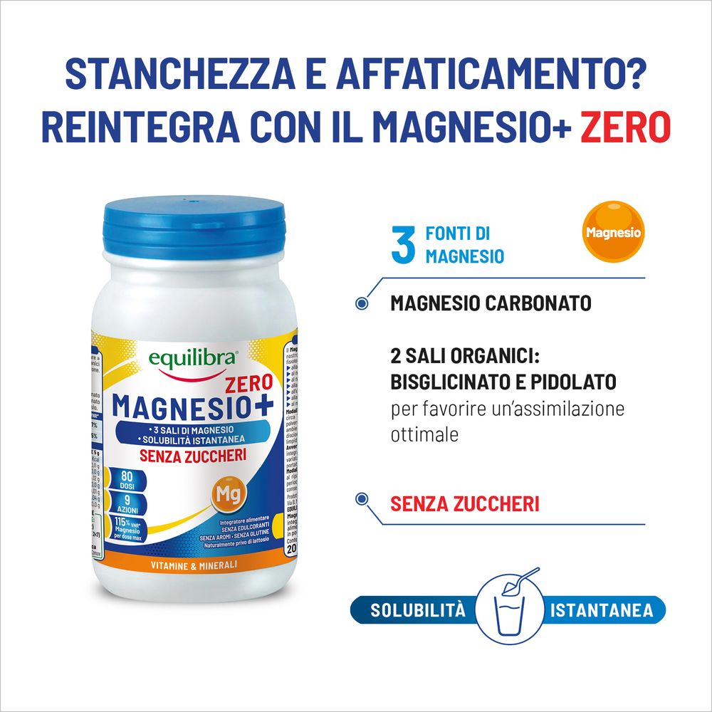 Equilibra Magnesio+ Zero 200 g