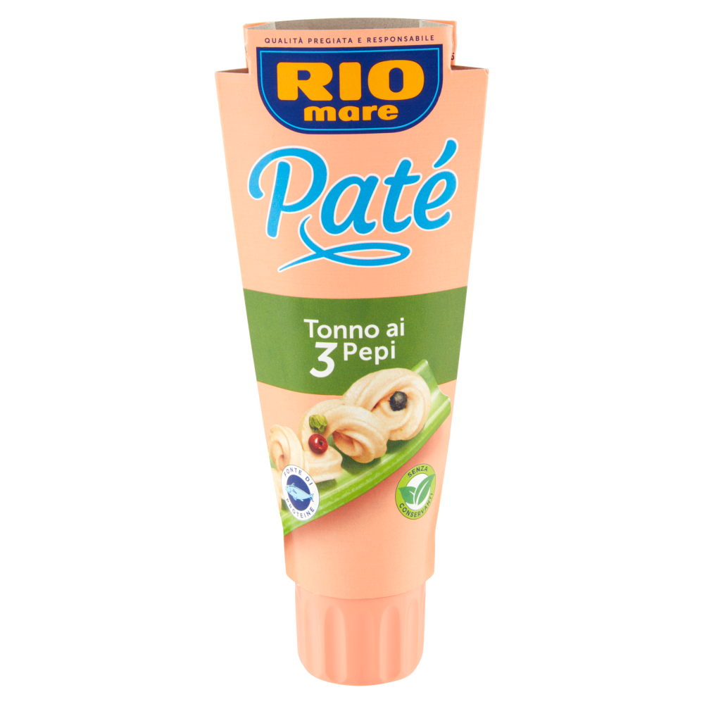 Rio mare Pat&egrave; Tonno ai 3 Pepi 100 g