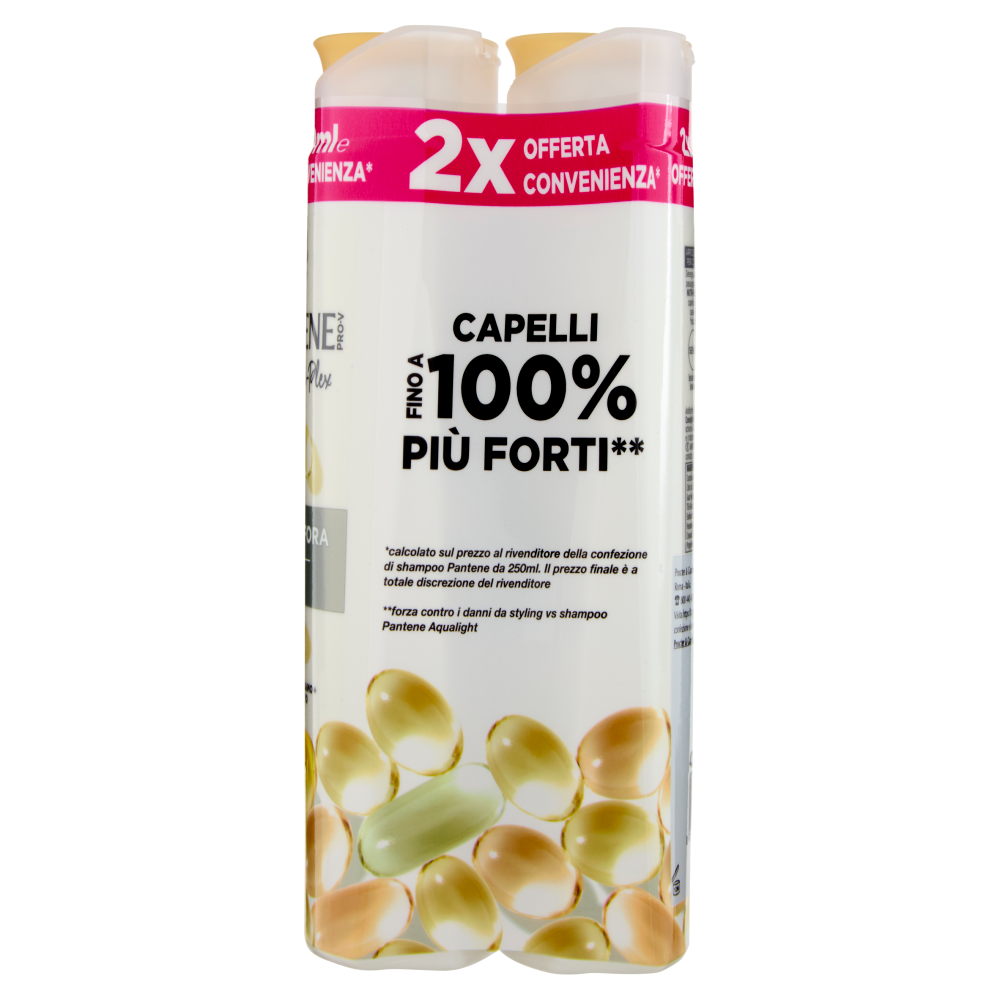 Pantene Pro-V Antiforfora 3 in 1 Shampoo + Balsamo + Trattamento Active Nutri-Plex 2 x 250 ml
