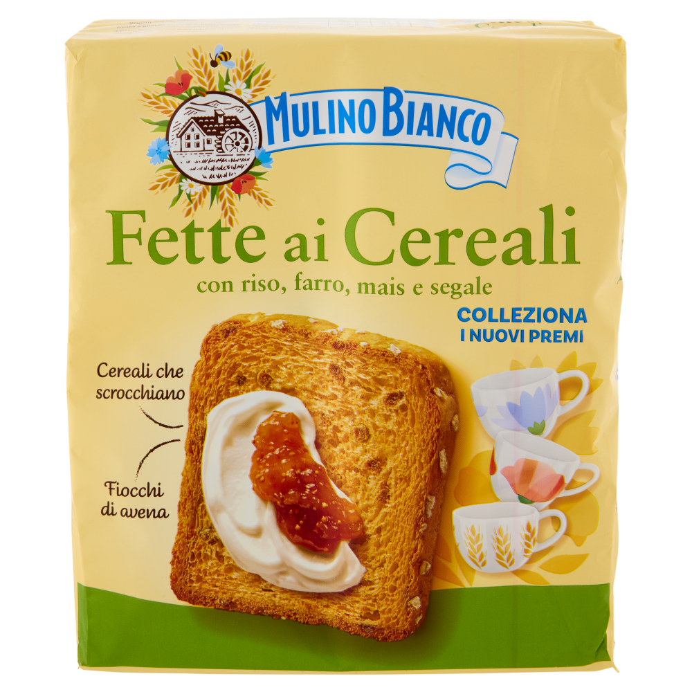Mulino Bianco Fette Biscottate ai Cereali 315g