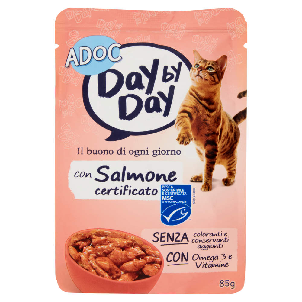ADoC Day by Day con Salmone certificato MSC 85 g