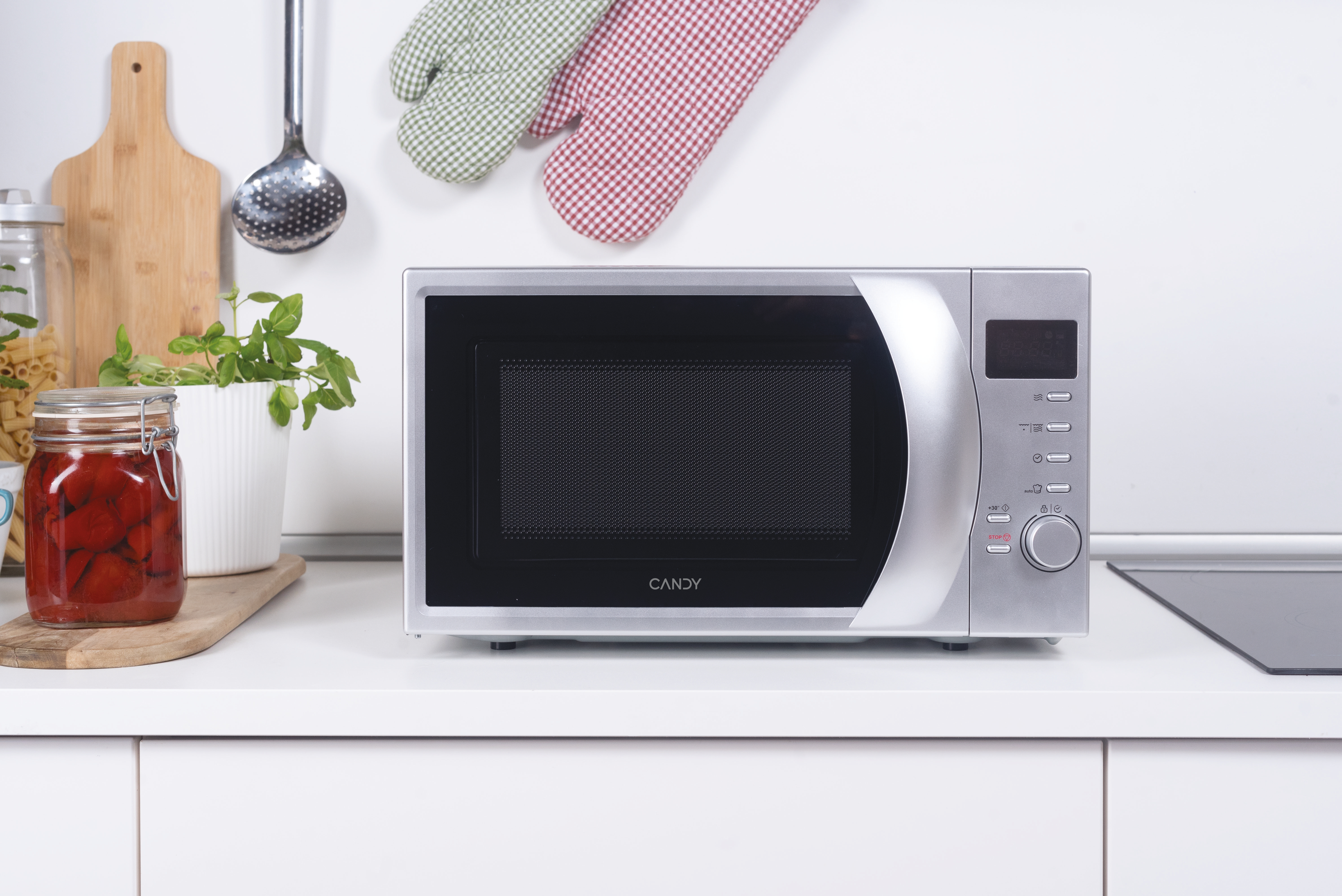 Candy Smart CMG2071DS Argento Microonde con grill Superficie piana 20 L 700 W