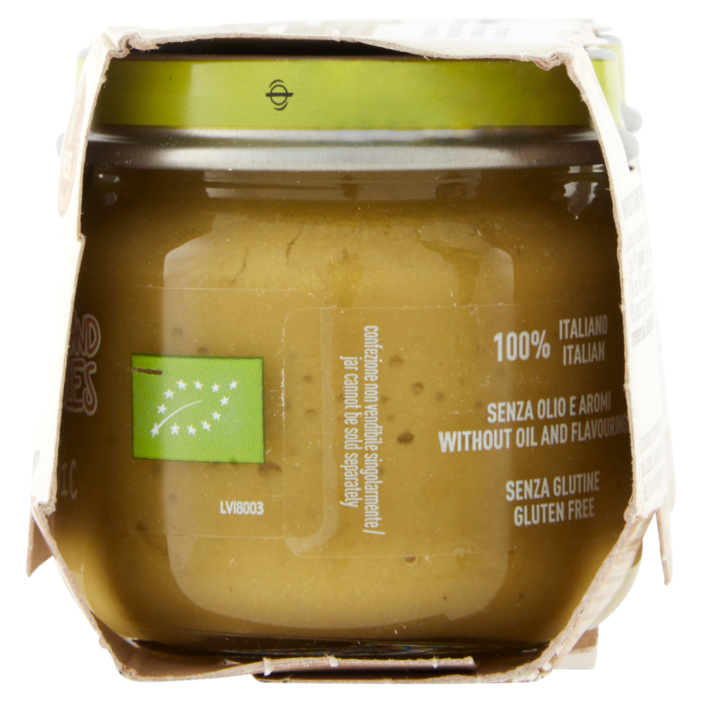 alce nero Omogeneizzato di Legumi e Verdure 2 x 80 g