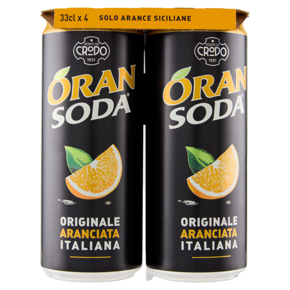 Oransoda 4 x 33 cl 
