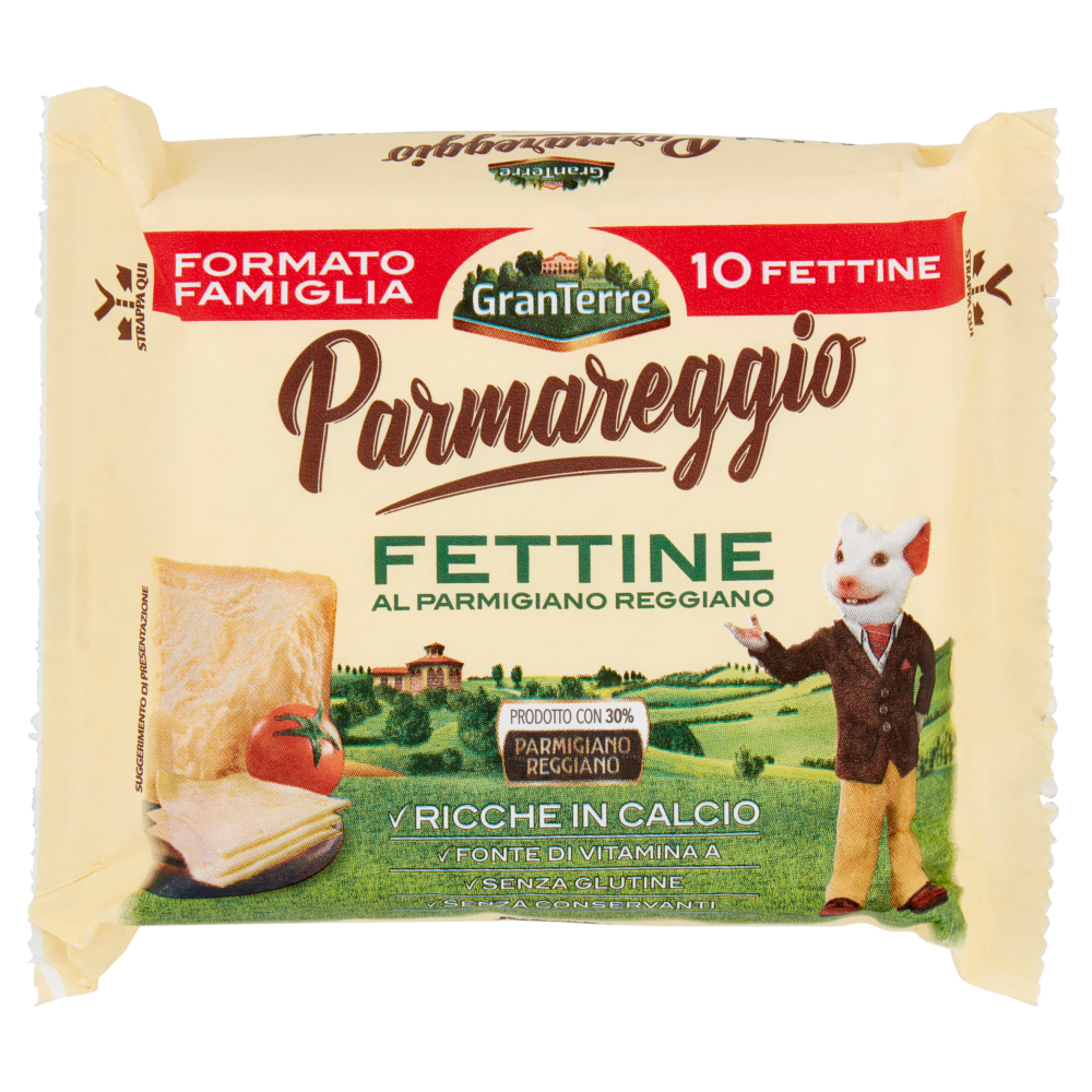 Parmareggio Fettine al Parmigiano Reggiano 10 Fettine 250 g
