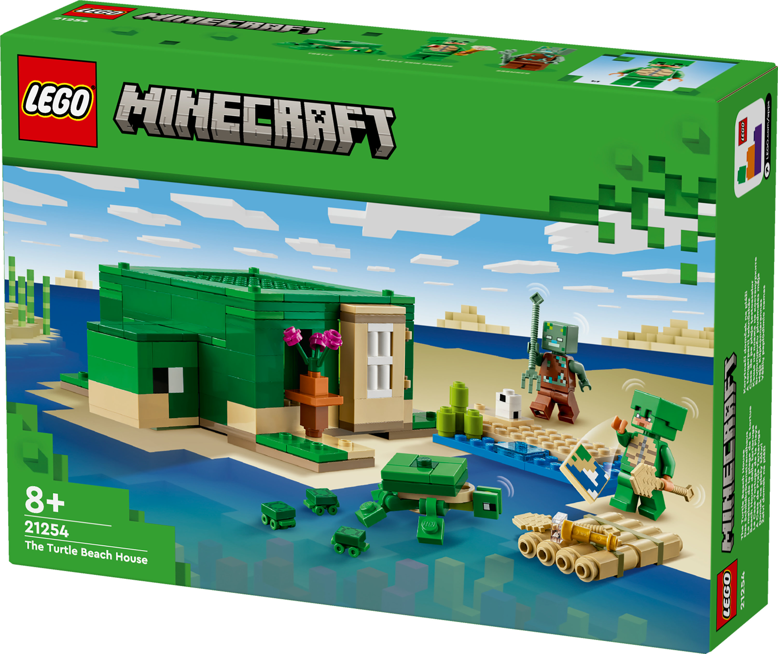 LEGO Minecraft Beach House della tartaruga