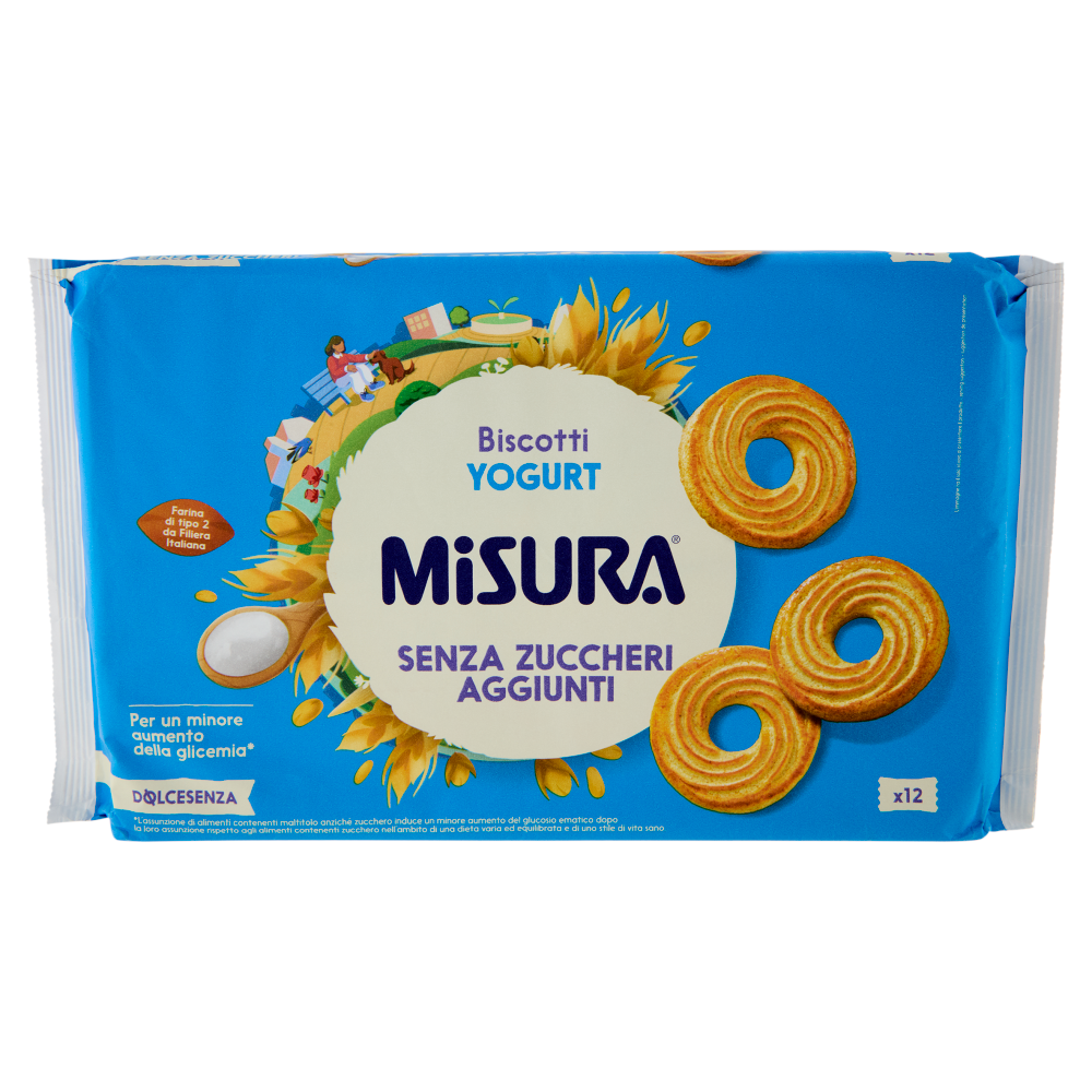 Misura Dolcesenza Biscotti Yogurt 400 g
