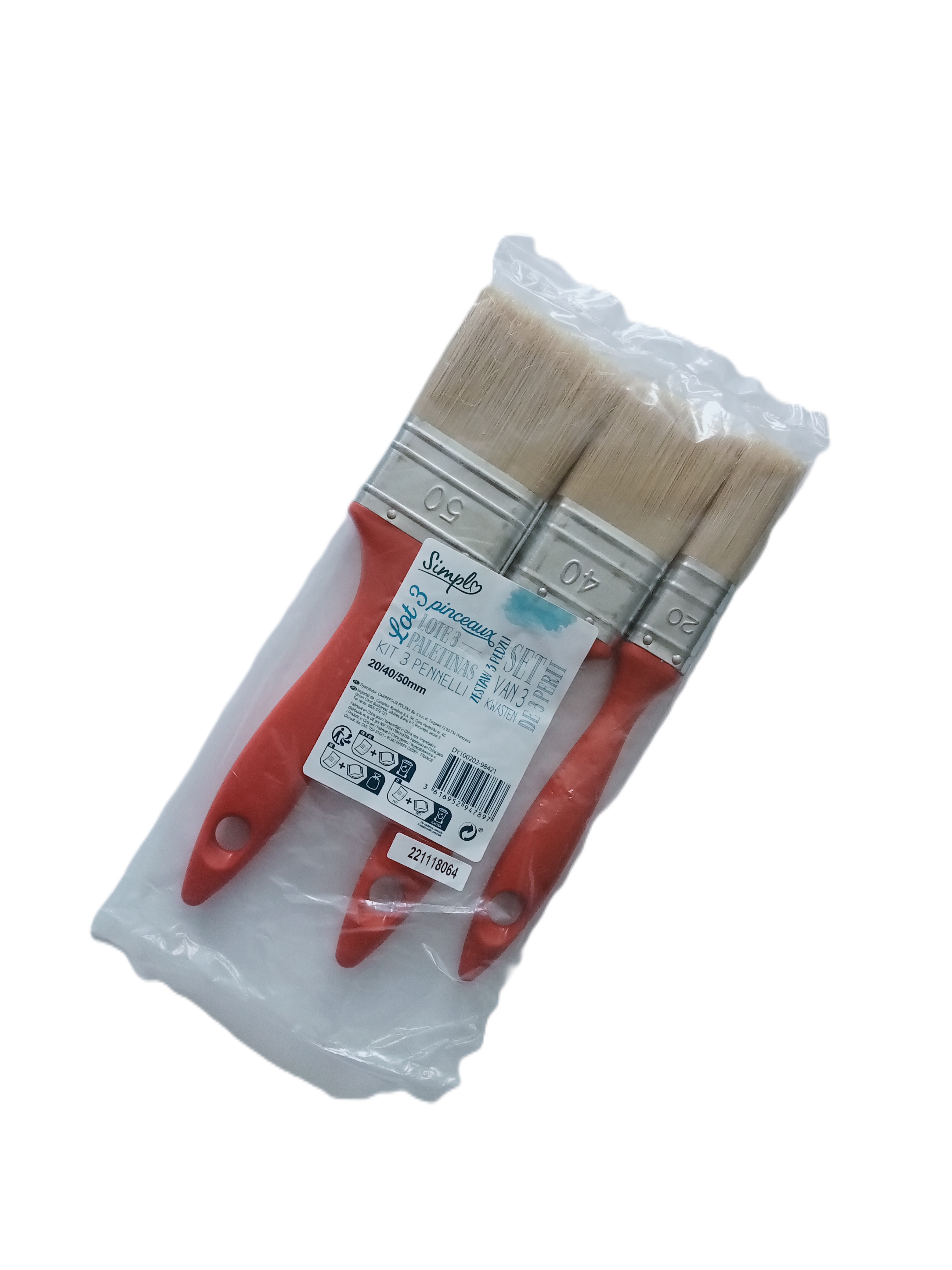 Simpl 3 pennelli 20-40-50mm