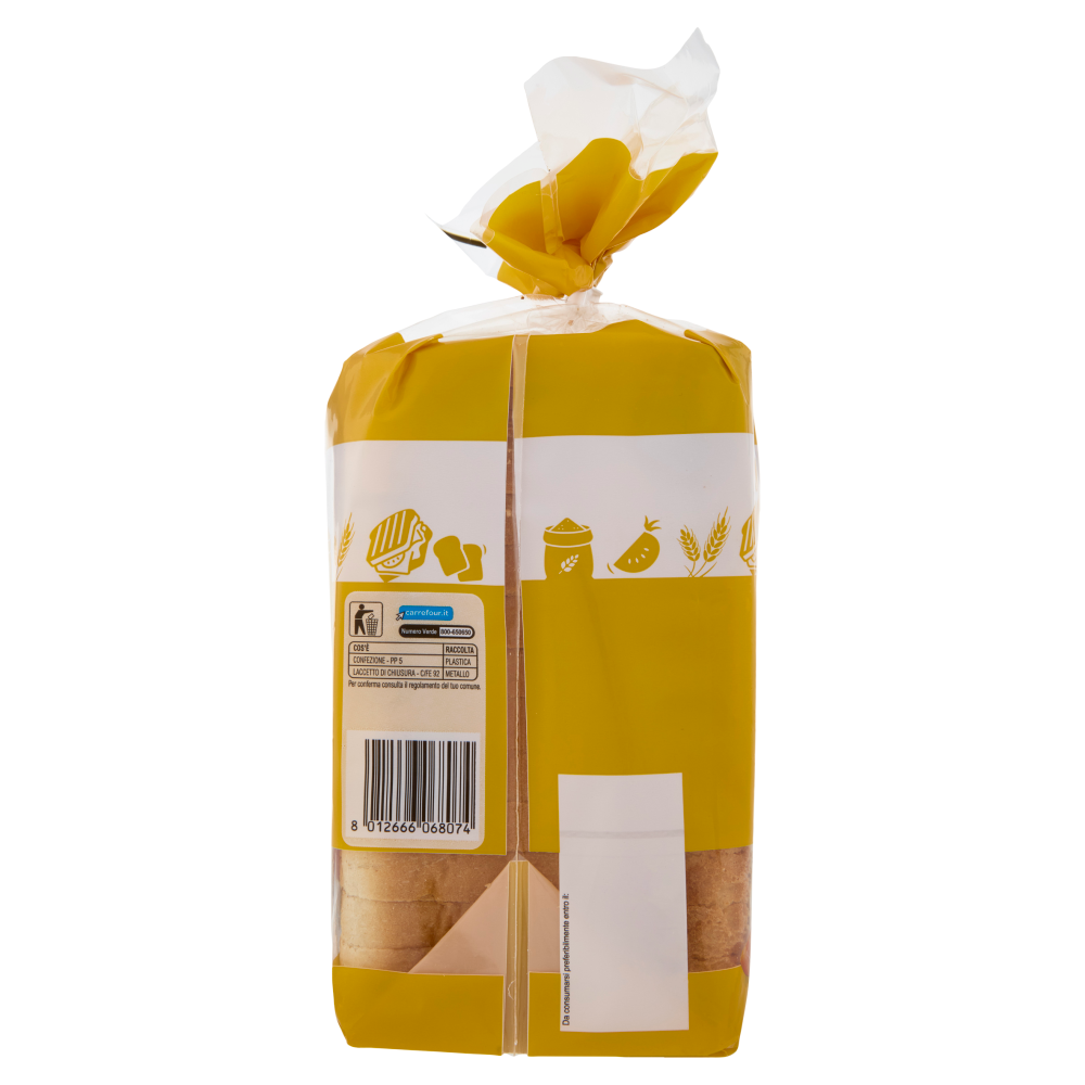 Carrefour Classic Pane per Sandwich 550 g