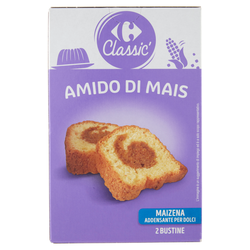 Carrefour Classic Amido di Mais 2 x 62,5 g