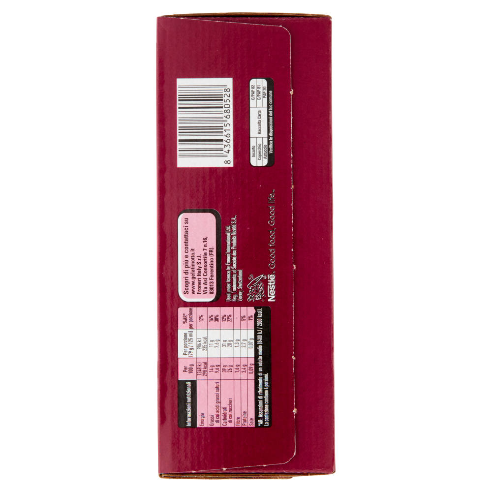 NESTLÉ Maxibon Cono di Croccante Biscotto Double Chocolate 4 x 79 g