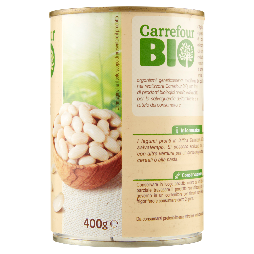Carrefour Bio Fagioli Cannellini 400 g