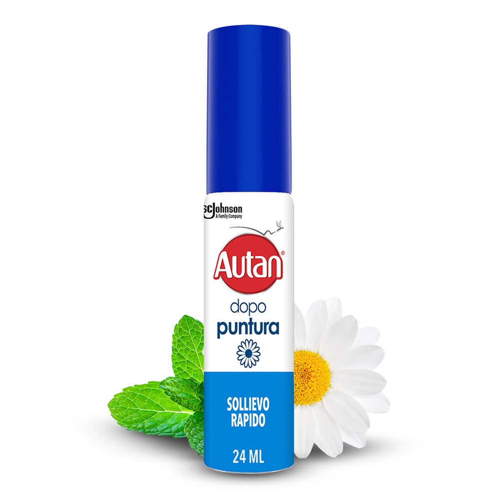 Autan Dopopuntura Antizanzare, Gel per un Sollievo Immediato, con Aloe Vera e Camomilla, 25 ml