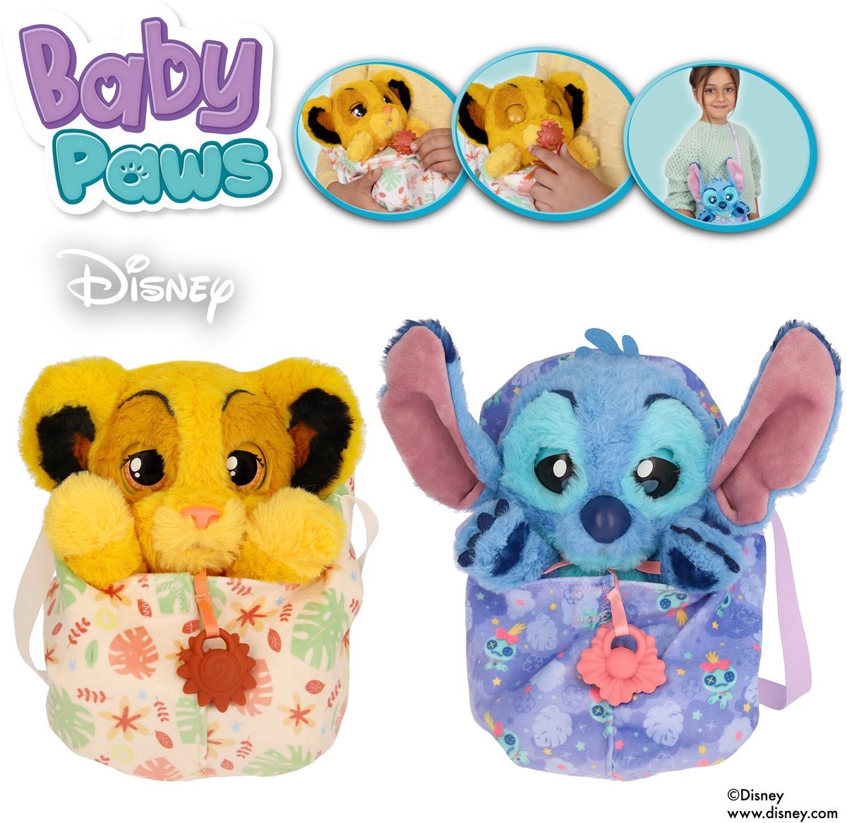 IMC Toys Baby Paws Disney Stitch