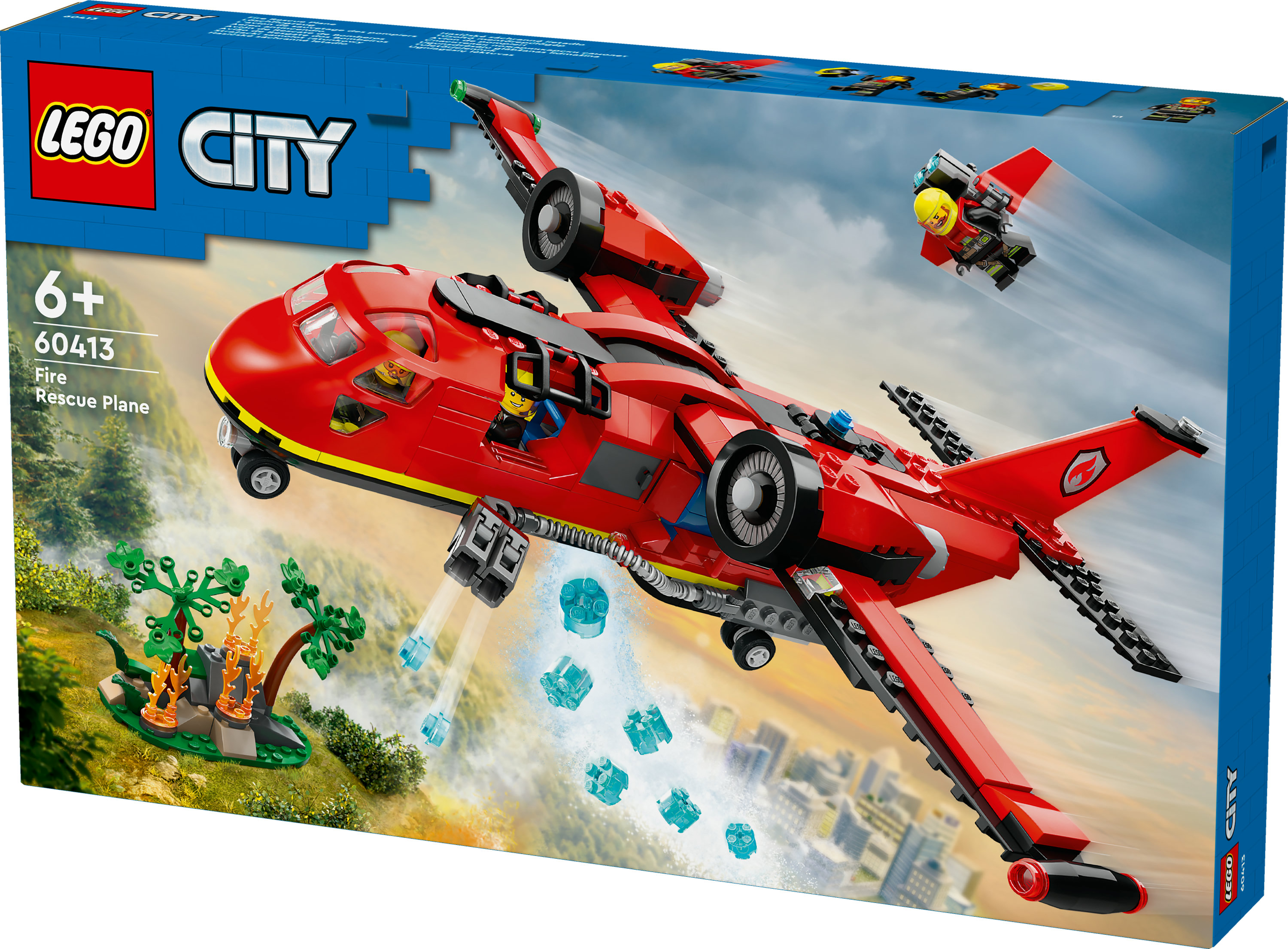 LEGO City Aereo antincendio