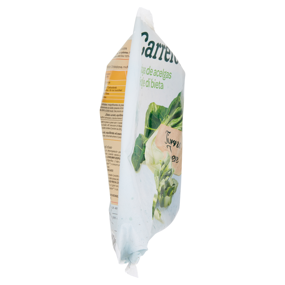Carrefour Foglie di Bieta Tenere Surgelato 400 g