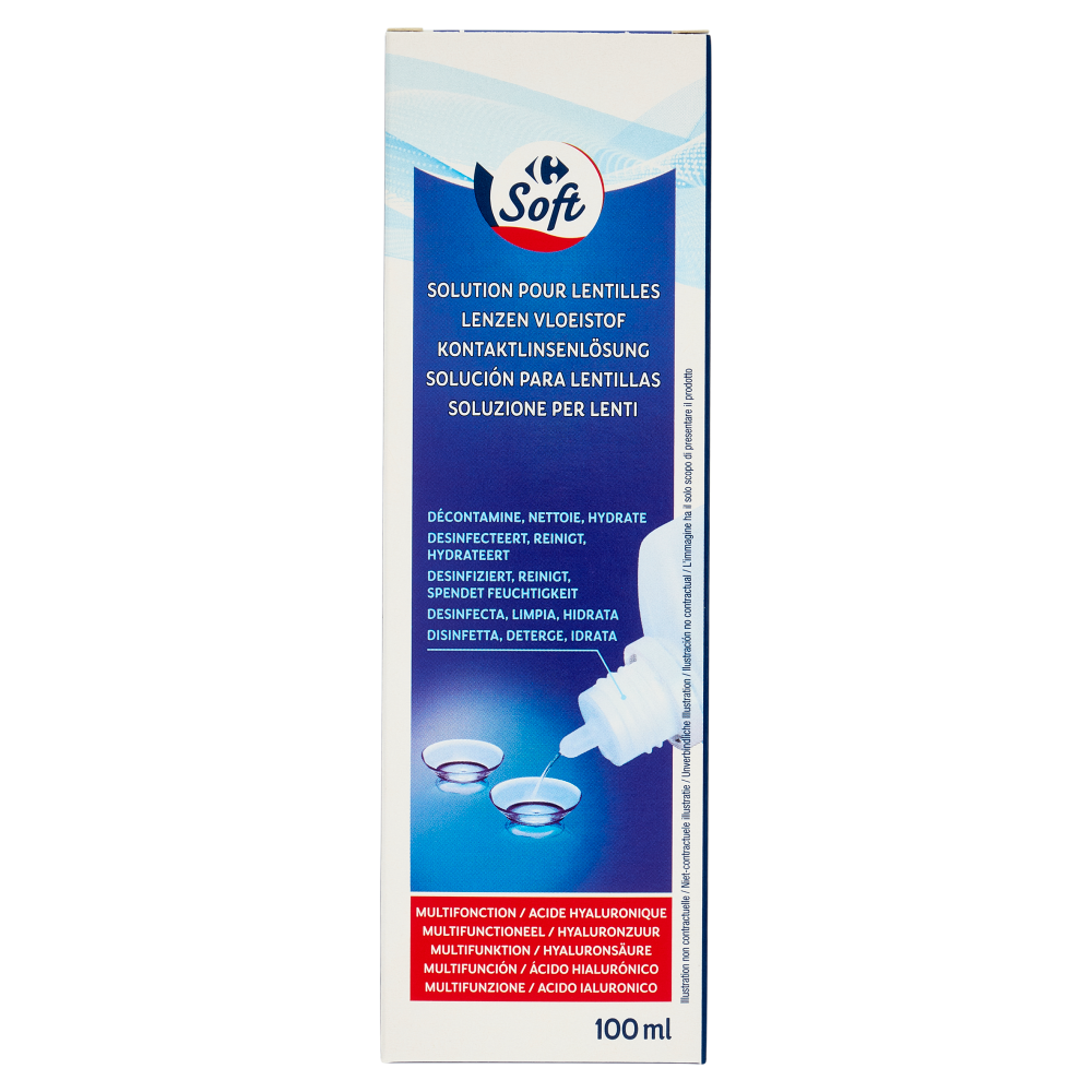 Carrefour Soft Soluzione per Lenti 100 ml
