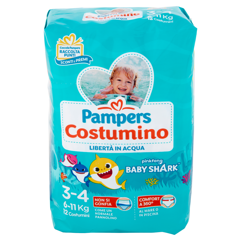Pampers Costumino 3-4 12 pz