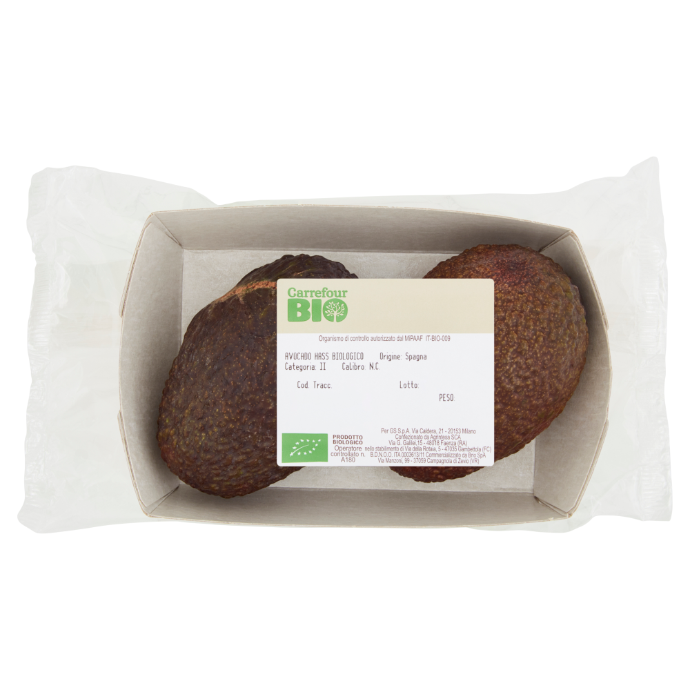 Carrefour Bio Avocado Hass Biologico 300 g