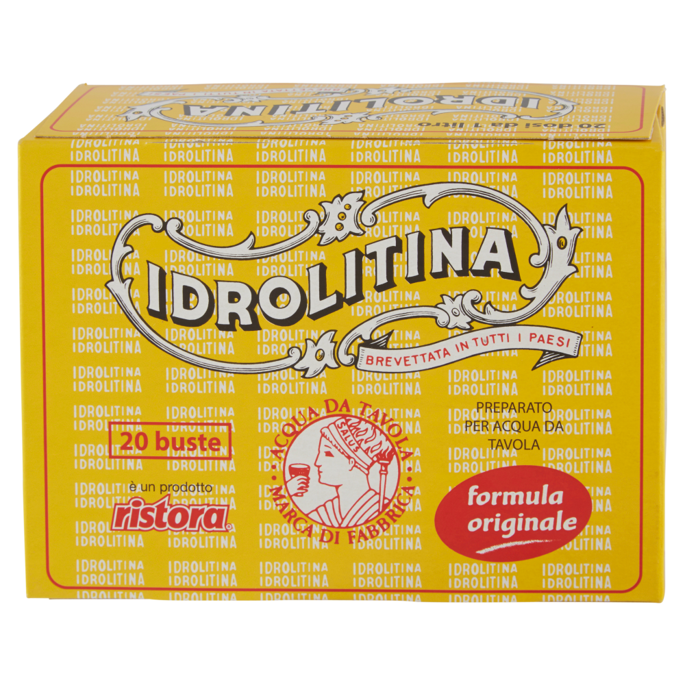 ristora Idrolitina Preparato per Acqua da Tavola 20 buste 200 g