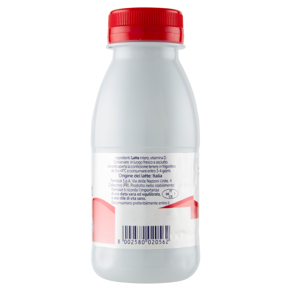 parmalat Bontà e Gusto con Vitamina D Latte Intero 100% Latte d'Italia 250 ml