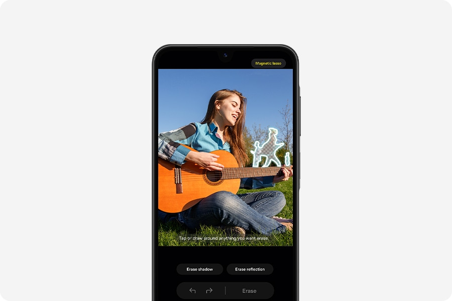 Samsung Galaxy A26 5G, Smartphone con Funzioni intelligenti, Display Super AMOLED 6.7&rdquo;, 6GB RAM, 128GB, Batteria 5.000 mAh, memoria espandibile, Black