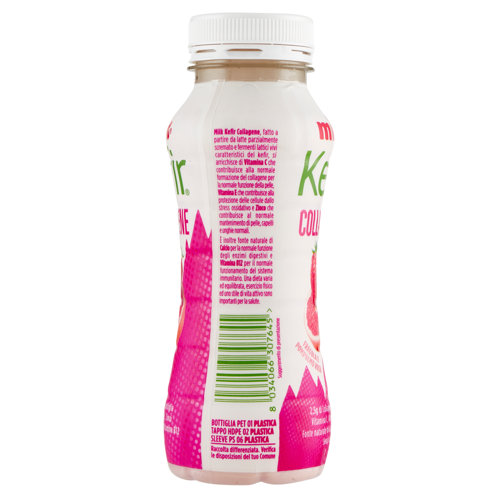 Milk Kefir Collagene Fragola e Pompelmo Rosa 200 g
