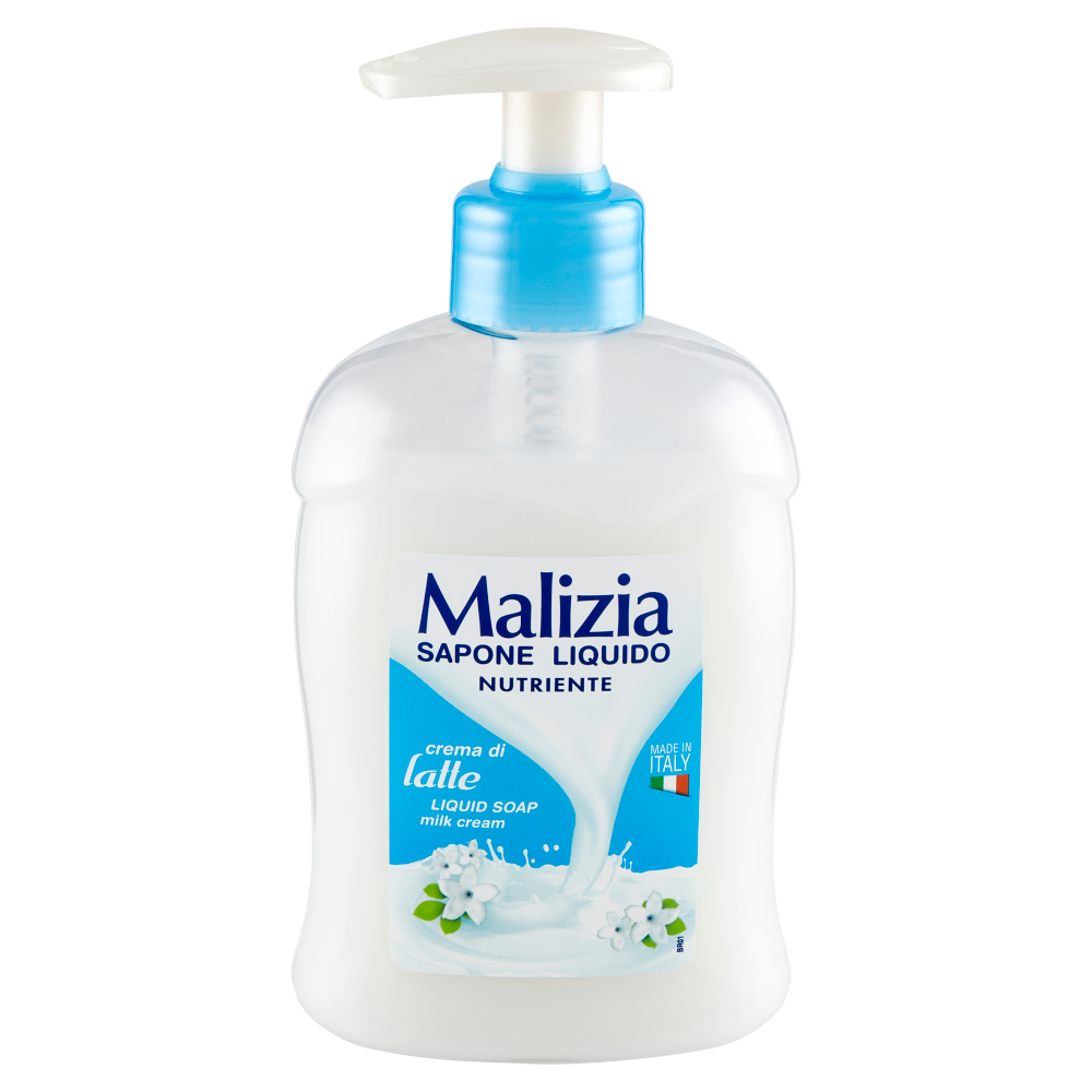 Malizia Sapone Liquido Nutriente crema di latte 300 mL