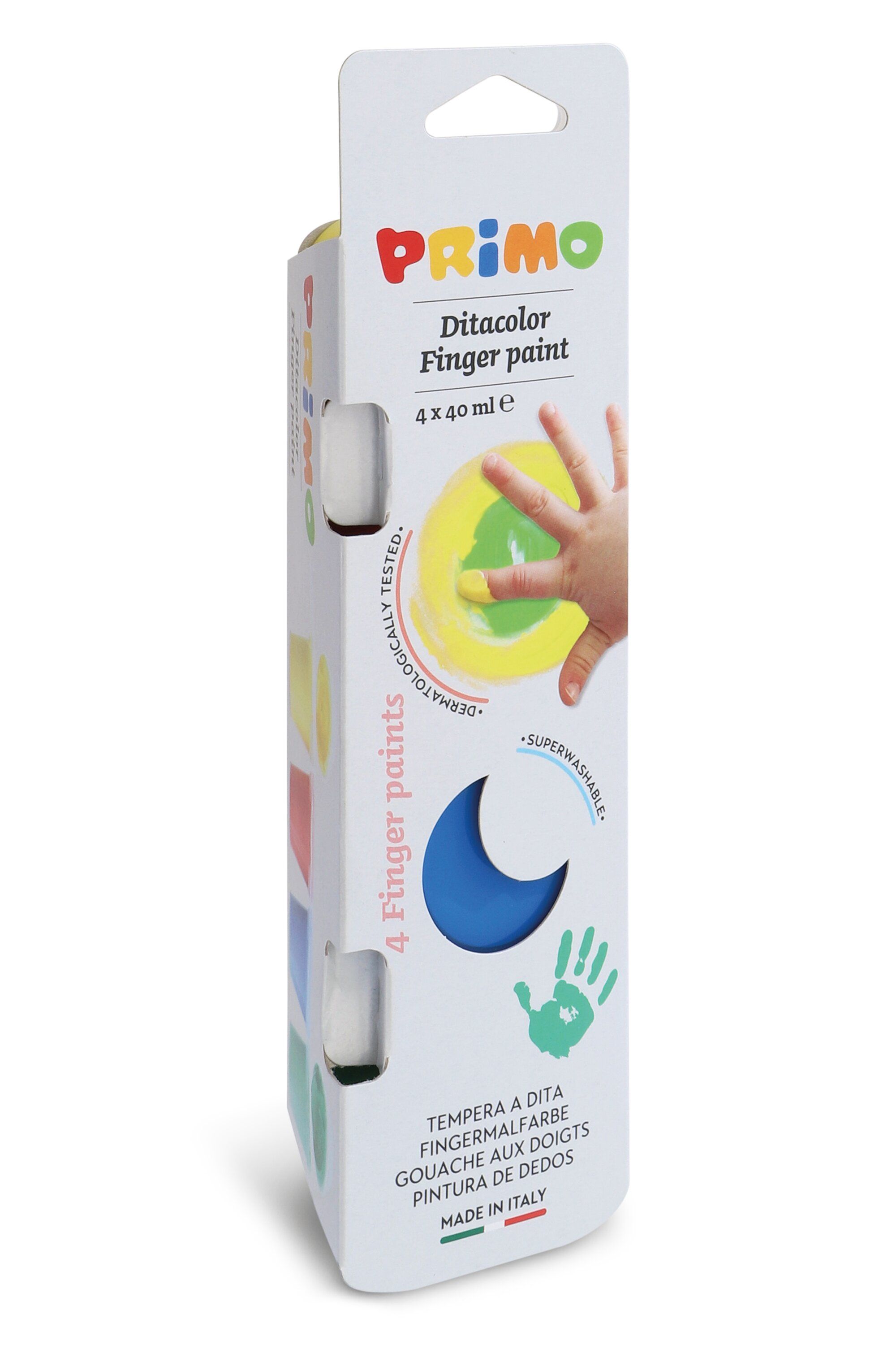 Primo 2251TD40S4 pittura lavabili Blu, Verde, Rosso, Giallo