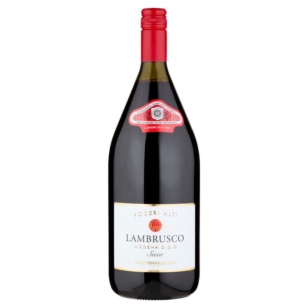 Chiarli Centenario 1860 Poderi Alti Lambrusco Modena D.O.C. Secco 1,5 l