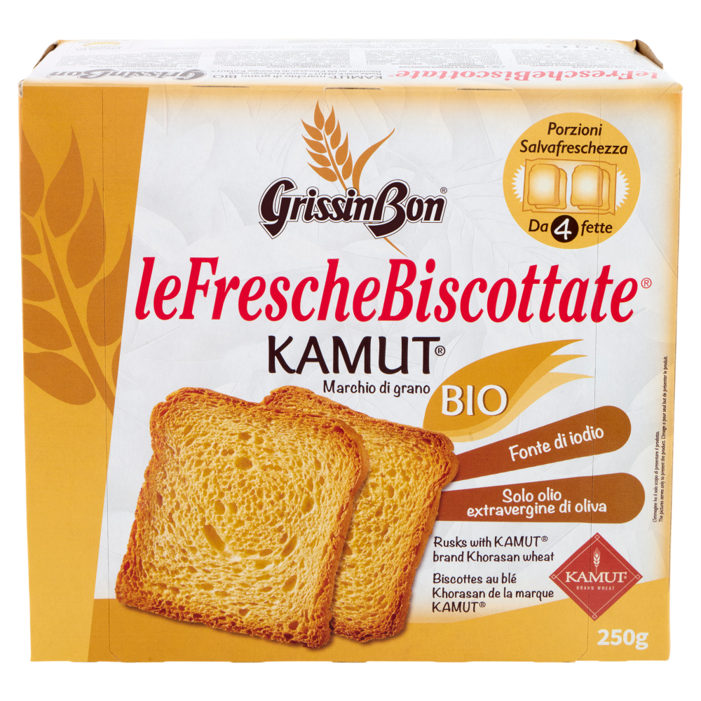 GrissinBon leFrescheBiscottate Kamut Bio 250 g