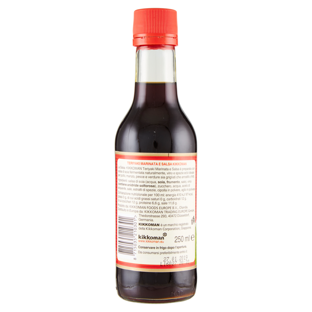 Kikkoman Teriyaki Marinata e Salsa 250 ml