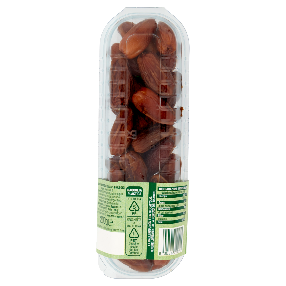 noberasco Datteri Bio deglet nour Senza Nocciolo 200 g