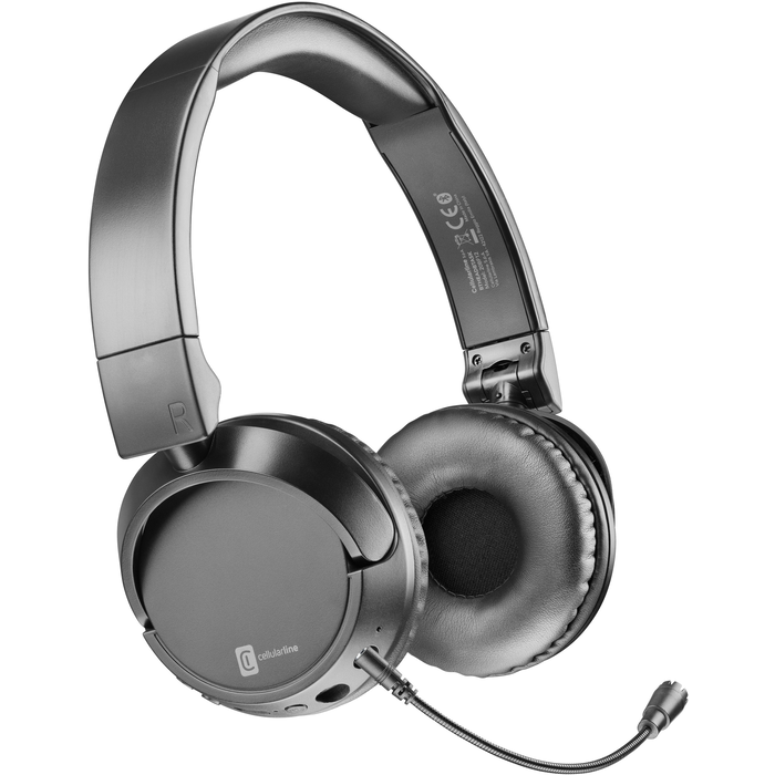 Cellularline HOME & OFFICE - TASK Cuffia con microfono rimovibile