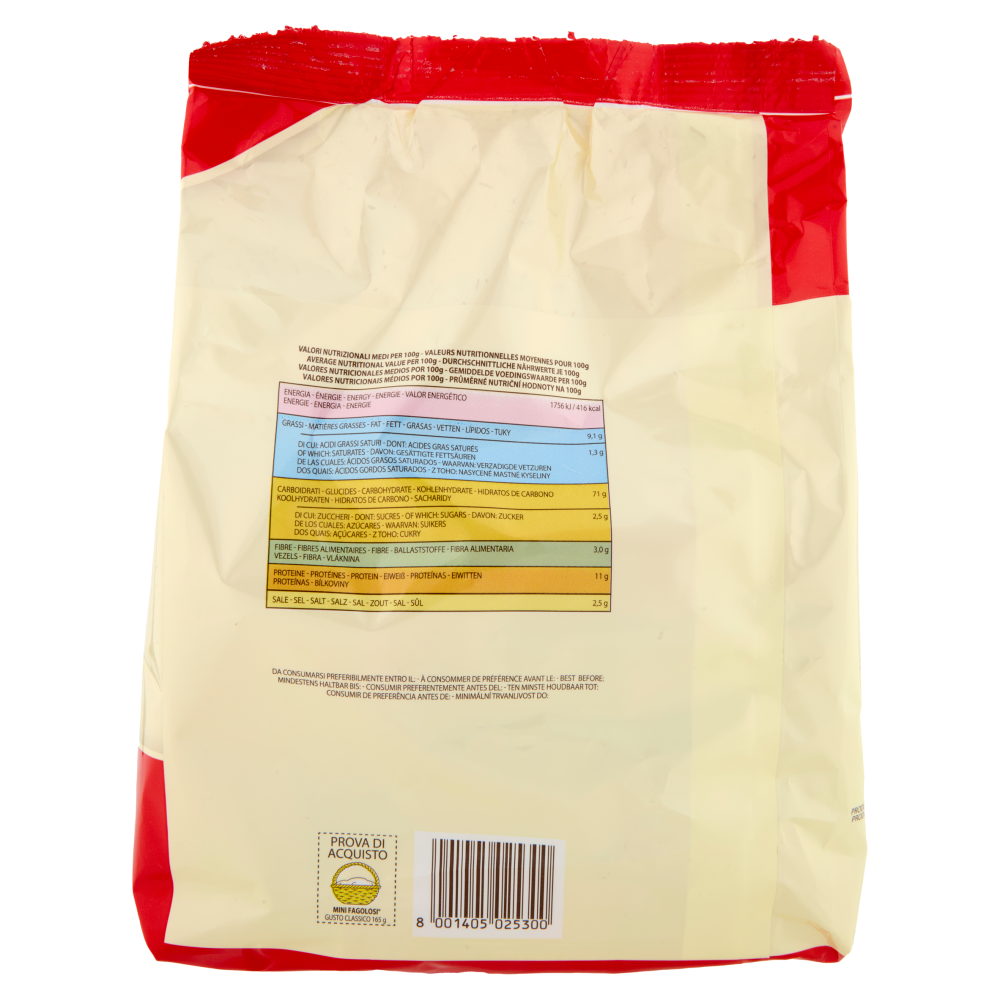 GrissinBon Fagolosi Mini Classici 8 minipack Snack 165 g